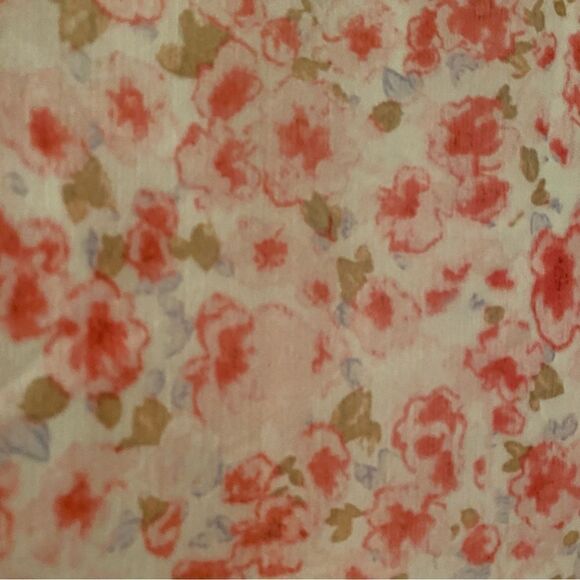 Boho Floral Long Sleeve Top Size Large - Picture 9 of 10